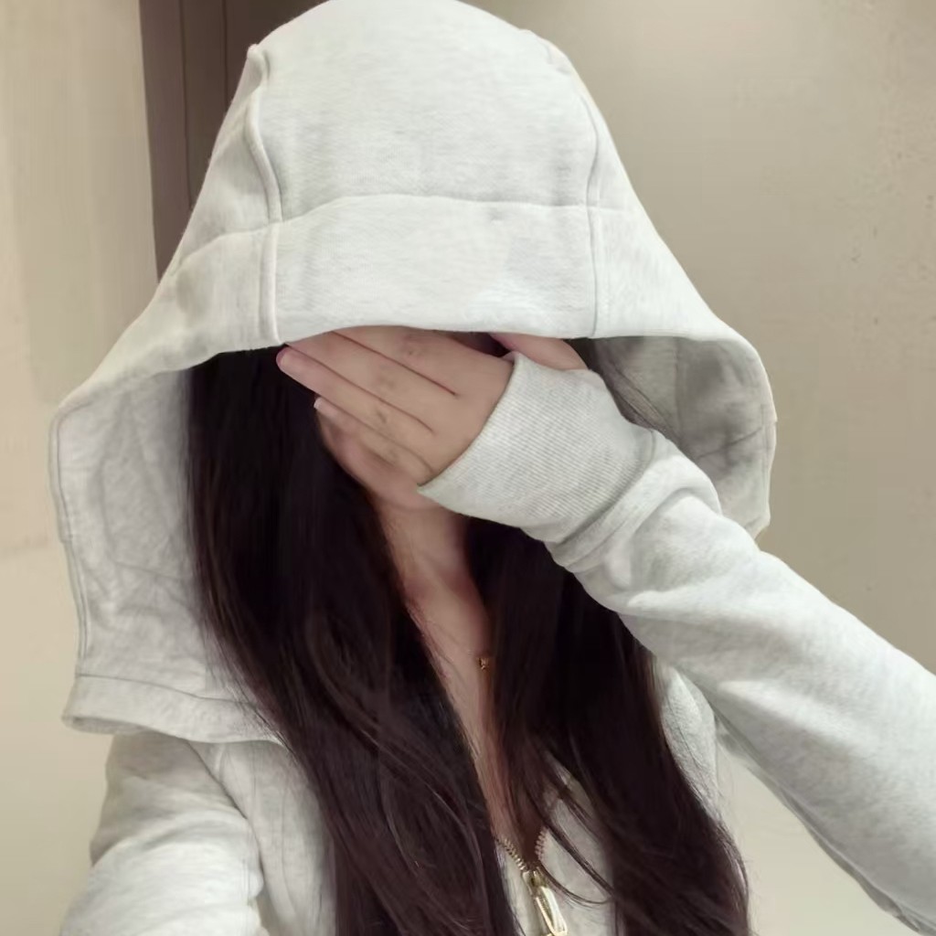 一样一样 scb修身显瘦加绒卫衣