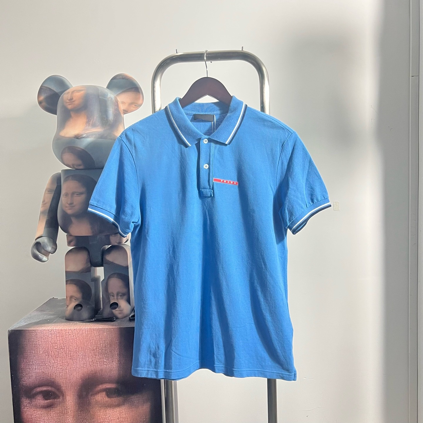 99新 Prada/普拉达 polo短袖 R1326 尺码：M 衣长66 胸围50 编码1