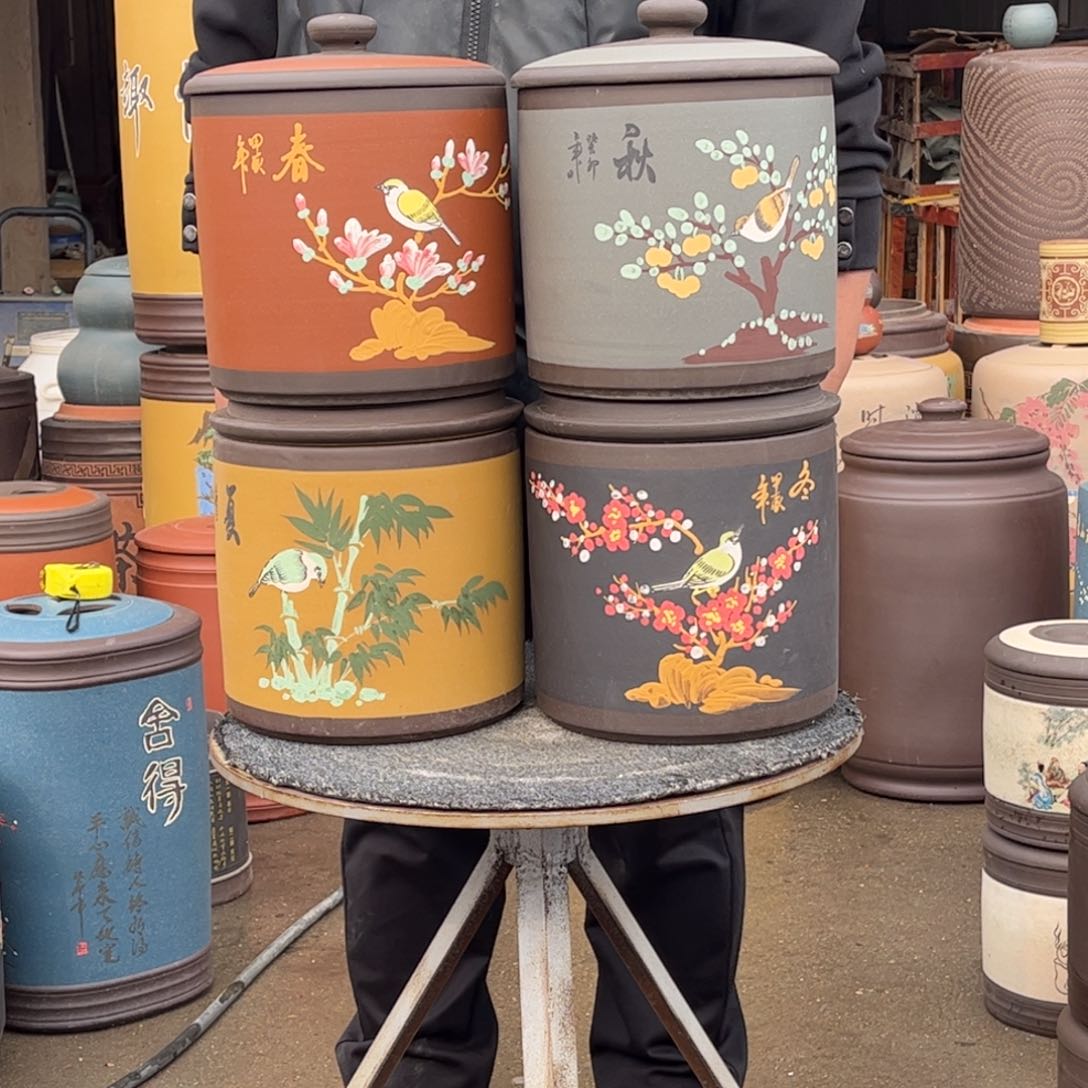紫砂茶叶罐茶叶罐