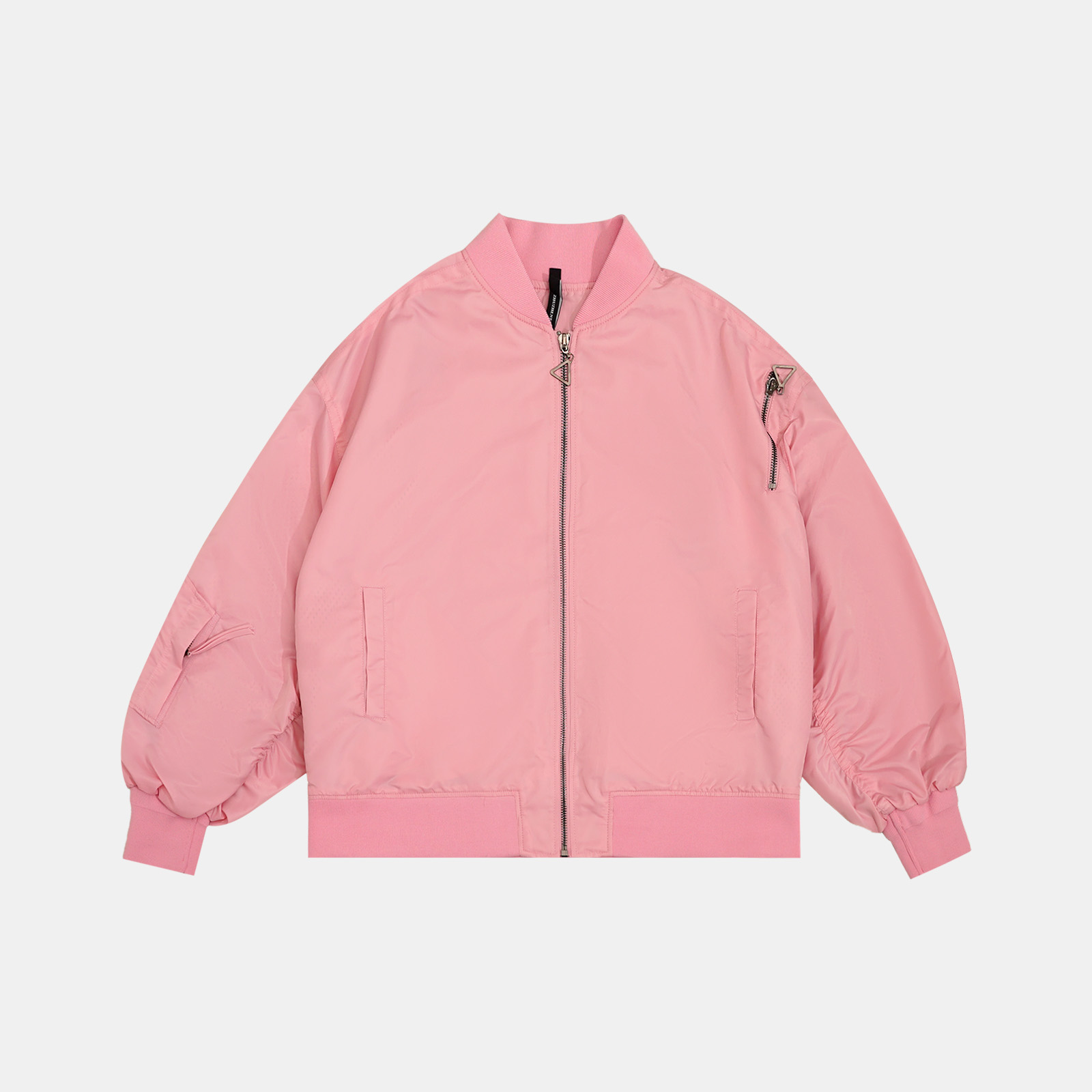 GG早春夹克宽松棒球领潮流休闲飞行服外套上衣Z353001