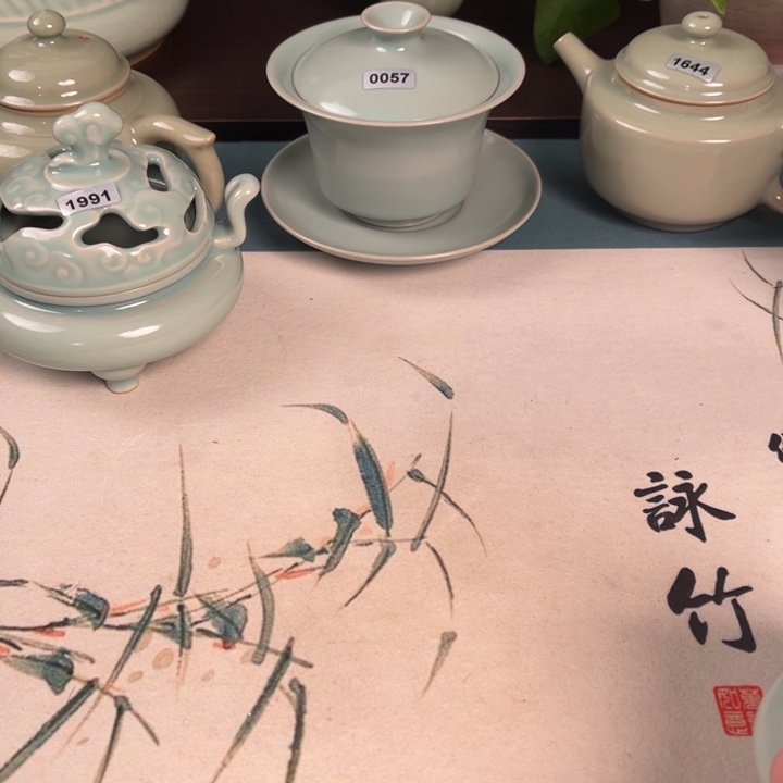 冰***1瓷杯子青鸾汝瓷汝州发货