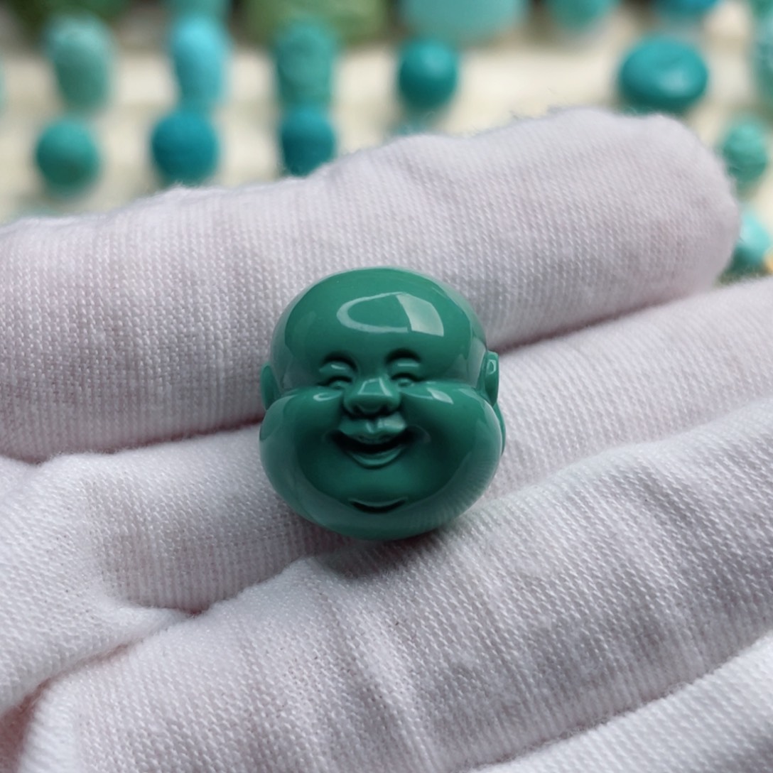 未镶嵌绿松石珠宝奇石