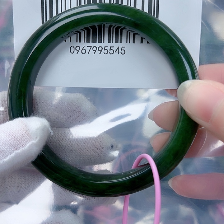 和田玉（碧玉）手镯未镶嵌6263