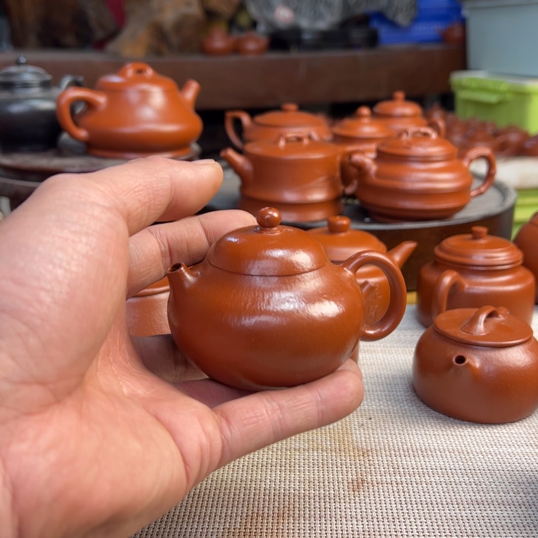 紫砂壶N***.全手工制作文蛋