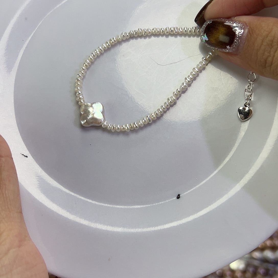 淡水珍珠钛钢手绳