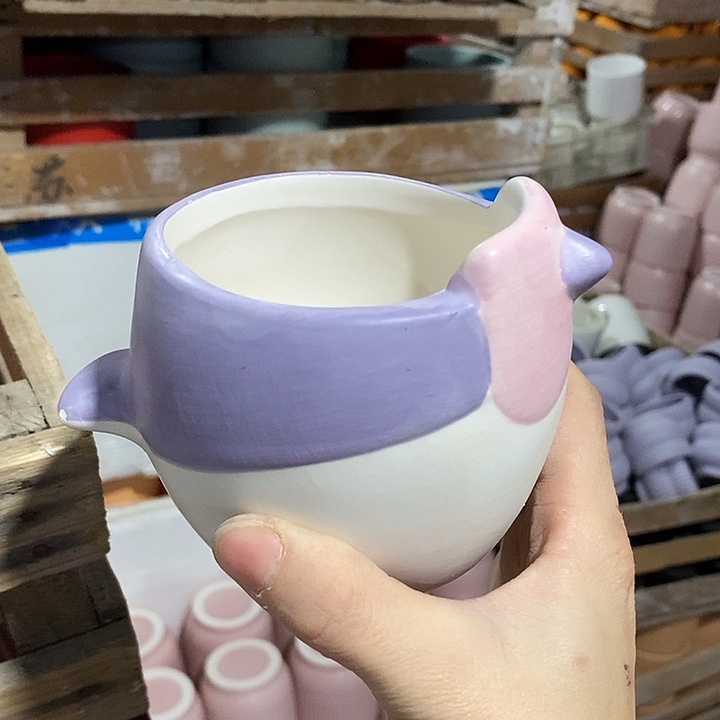 摆件陶陶盆有孔 瑕疵介意勿拍