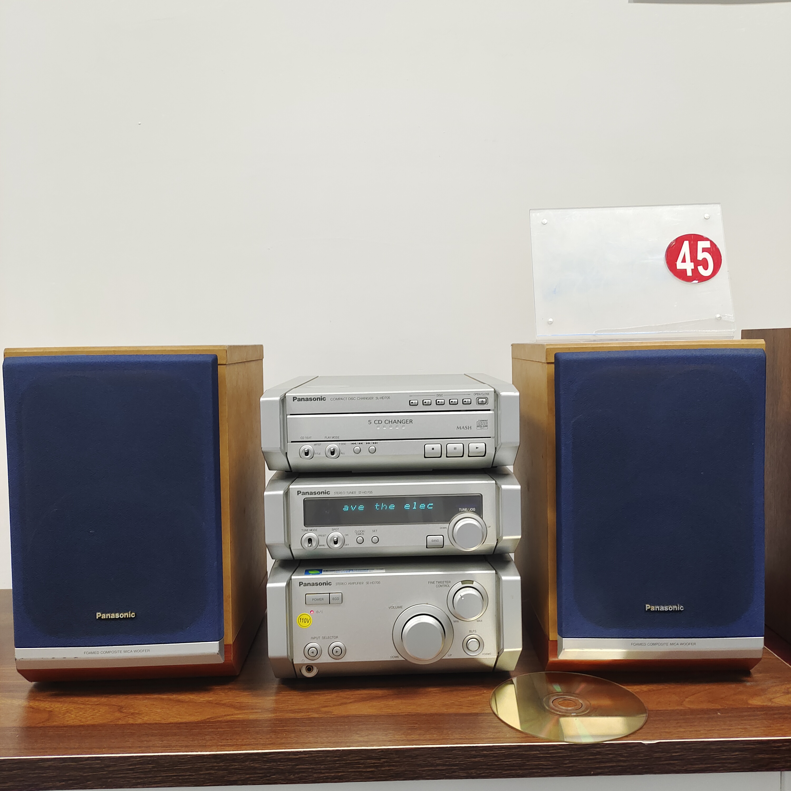 8新  松下HD705组合音响 顺丰包邮