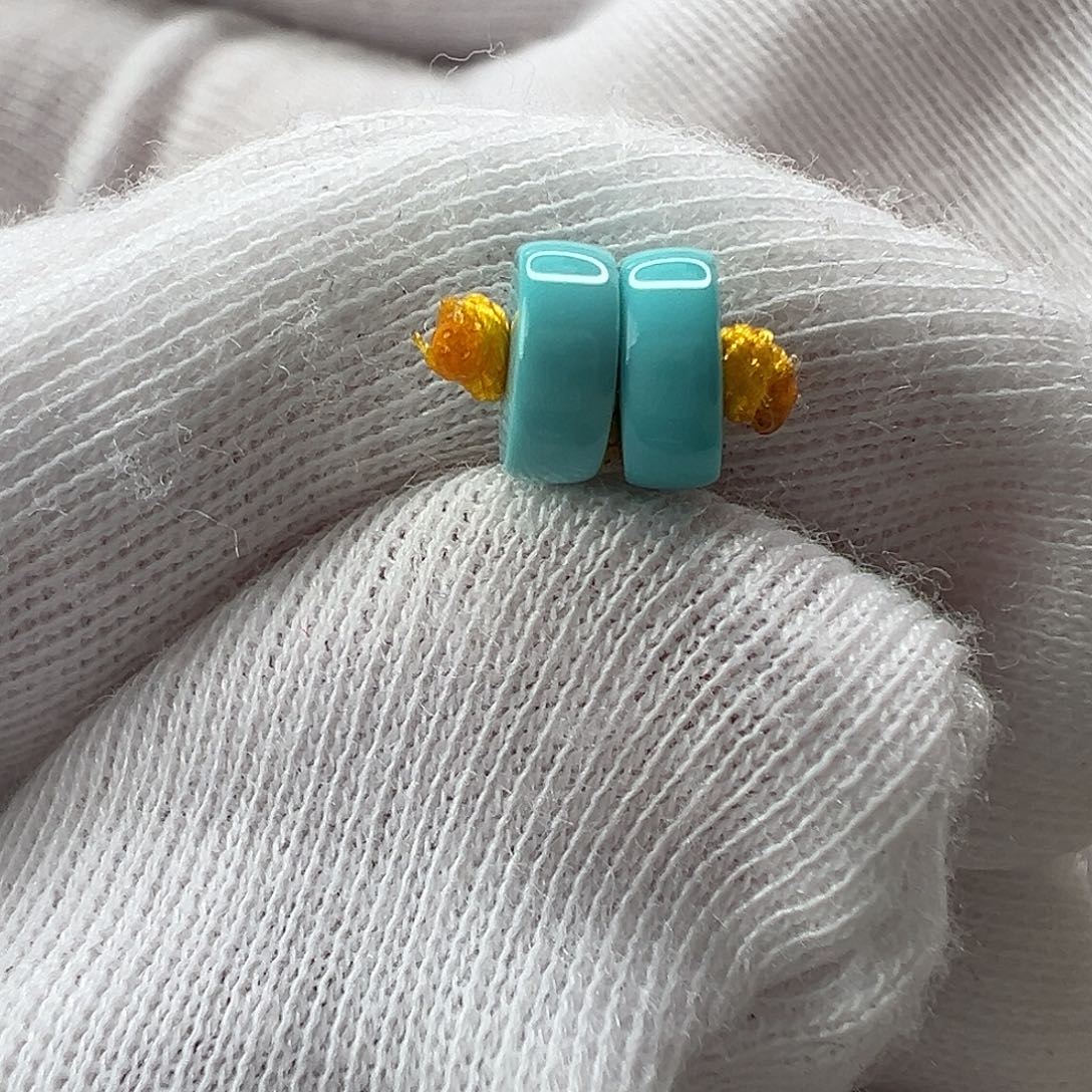 绿松石未镶嵌隔片