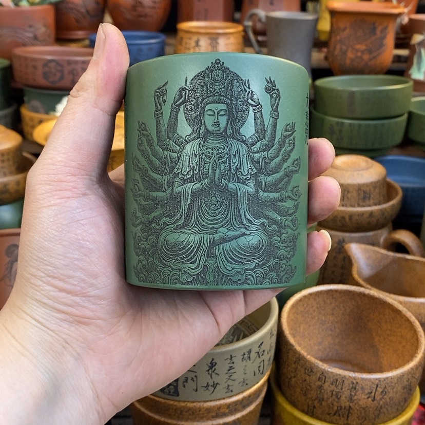 【闪购商品】紫砂杯子宜兴全手工紫砂杯