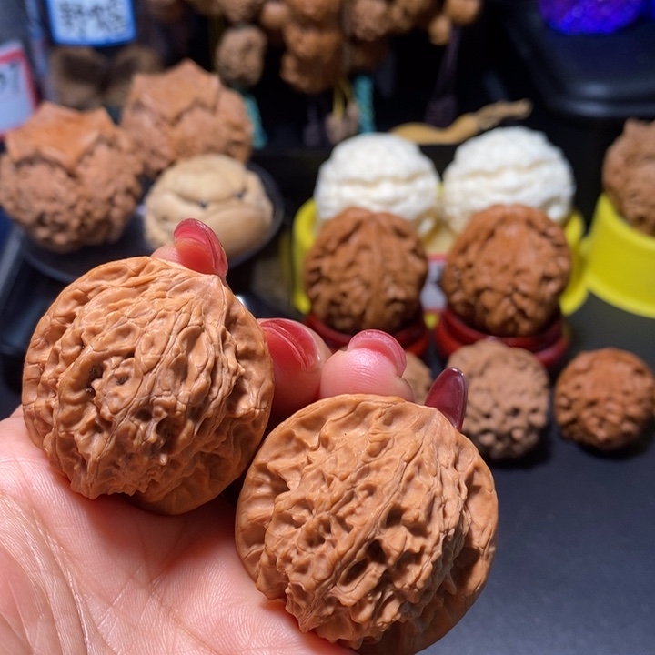 桃核把件野生小众全品37➕尺