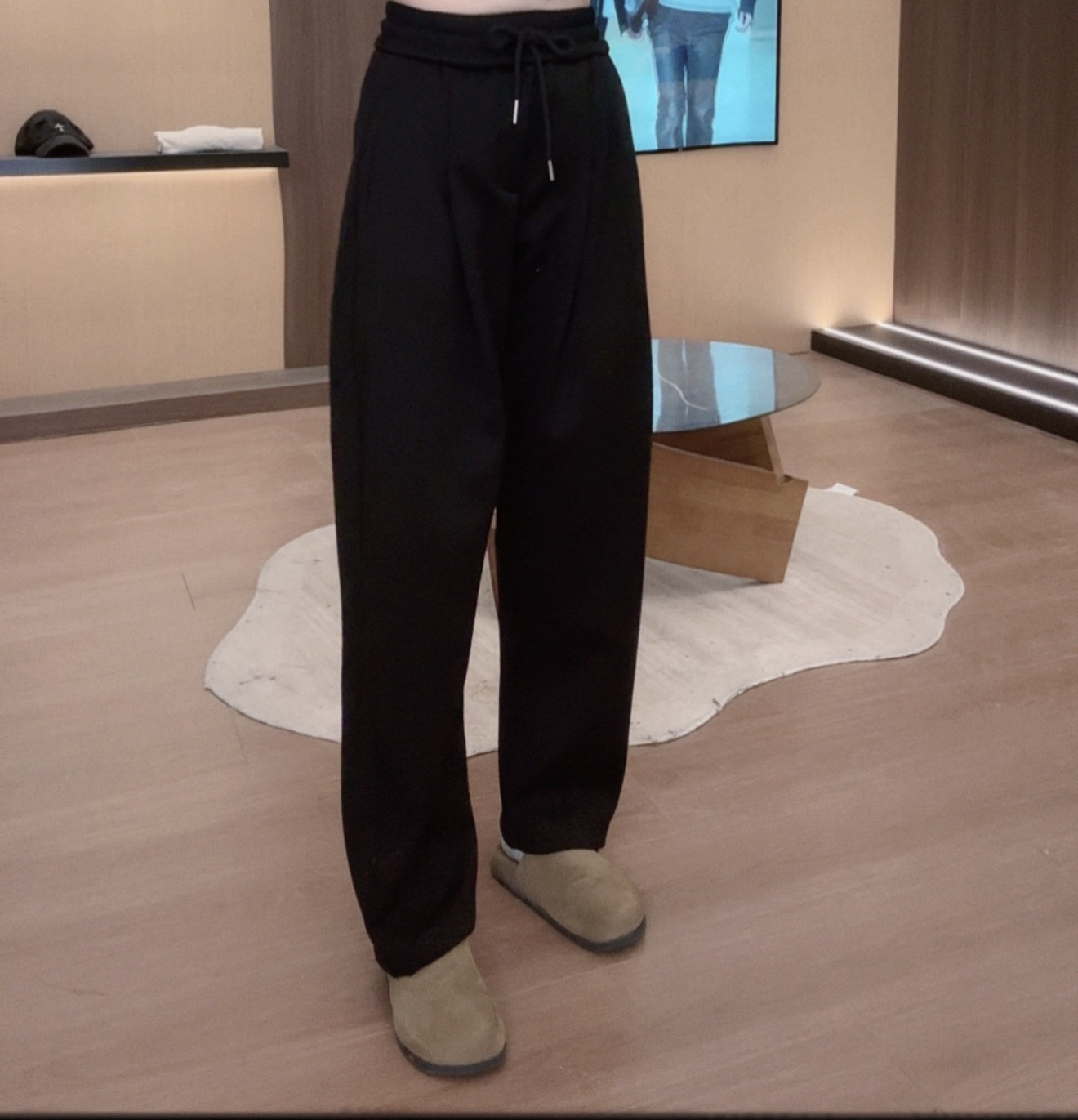 【RS6069-2】高级感轻奢休闲裤