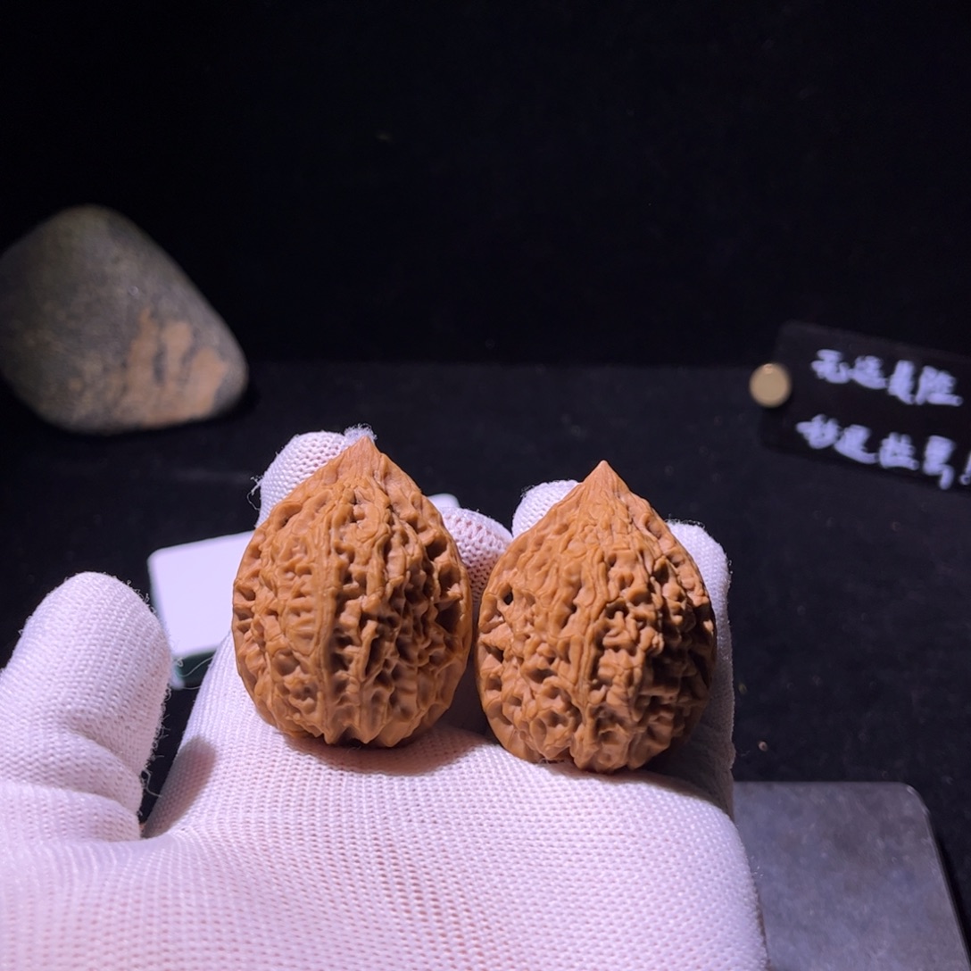 吊坠文玩核桃37全品野生鸡心