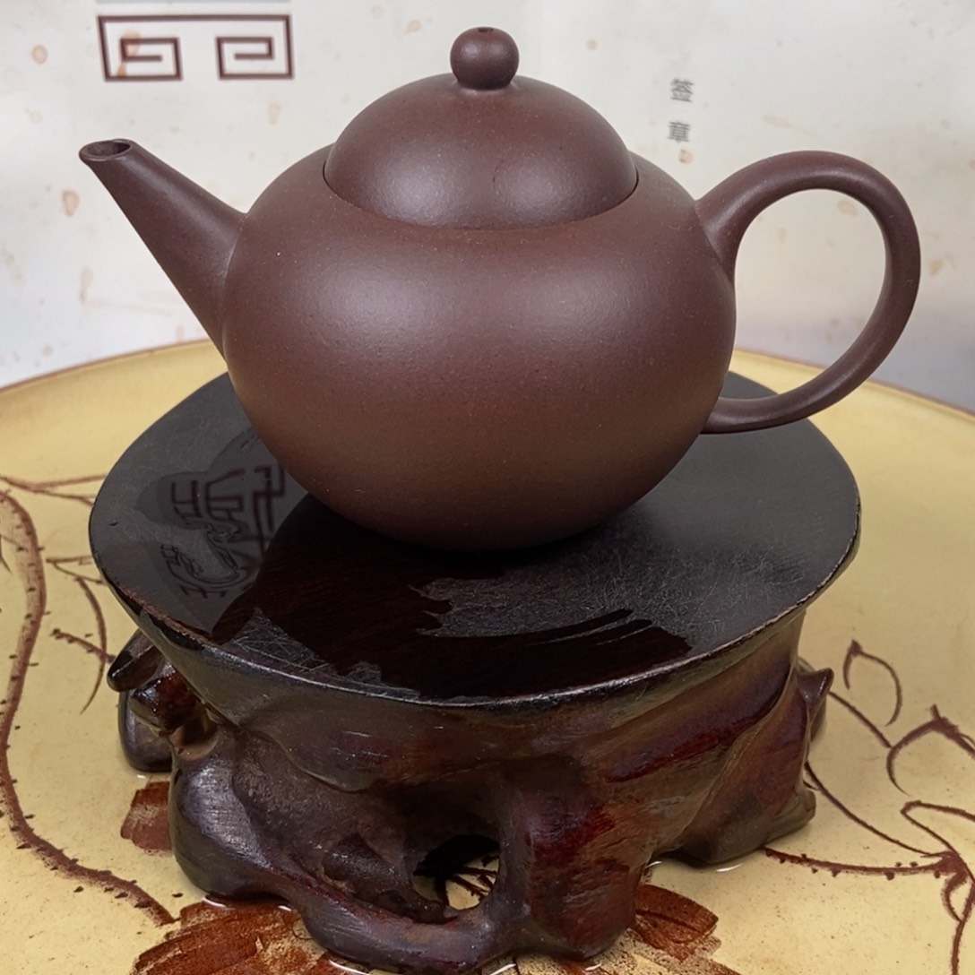 紫砂茶壶130  容量宜兴紫砂壶
