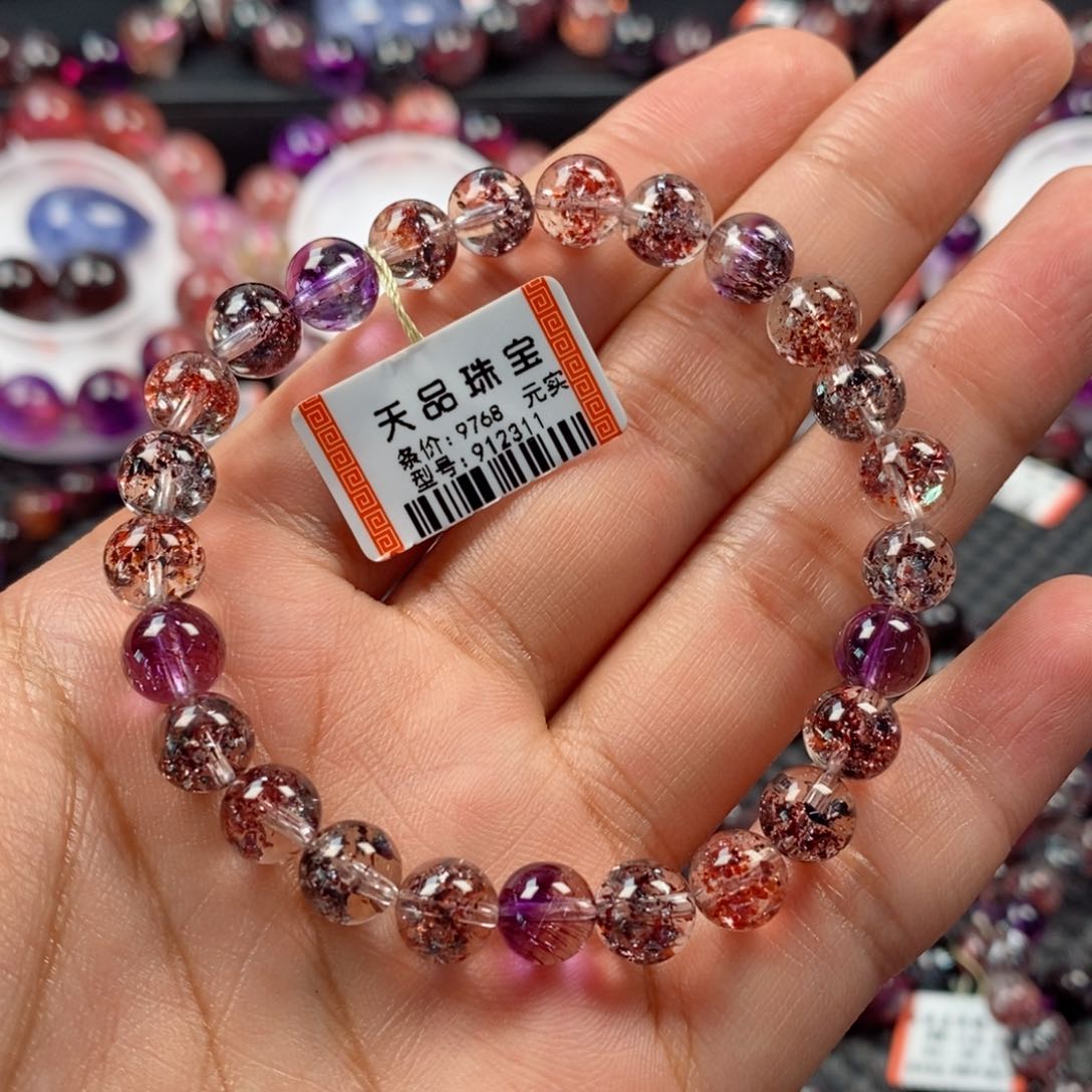 水晶手链未镶嵌毒液超七912311