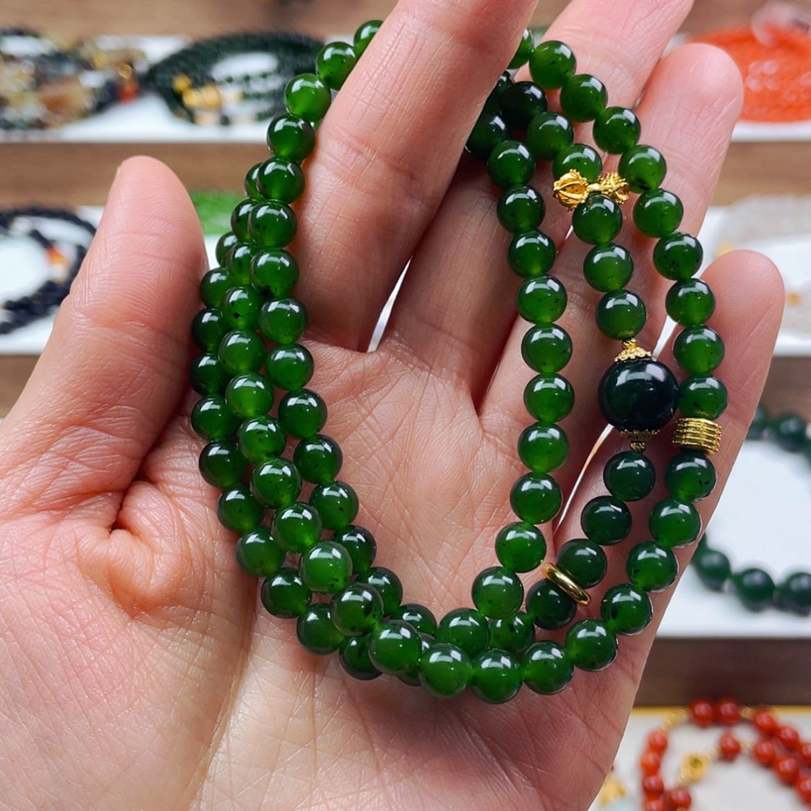 【闪购商品】和田玉手串未镶嵌