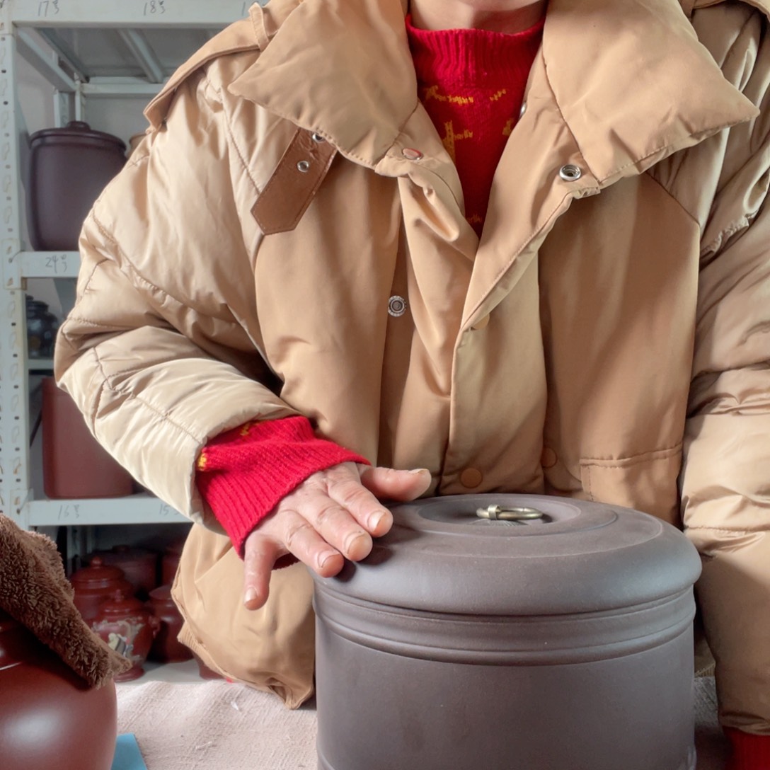 紫砂茶叶罐今天晚上