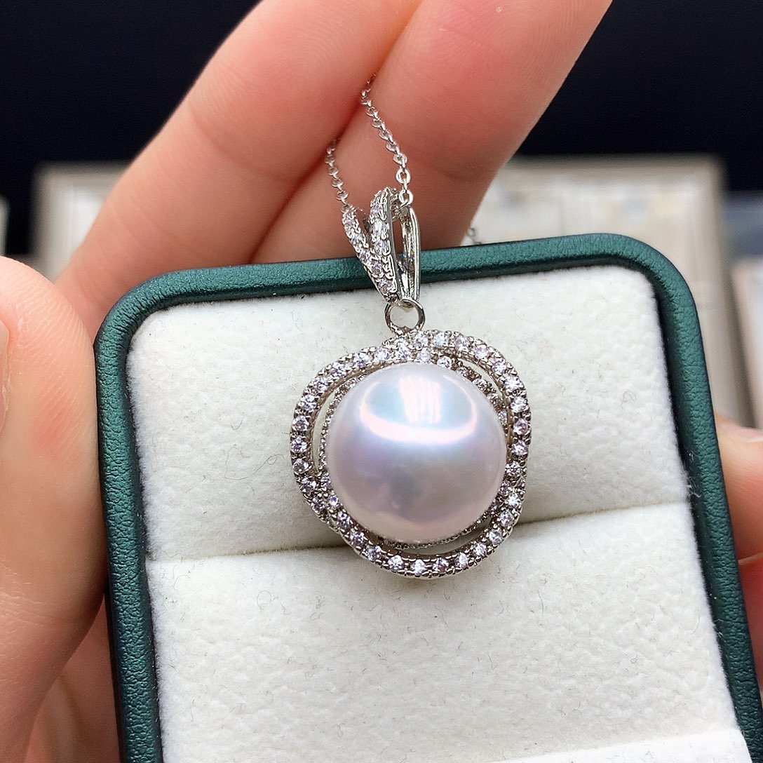 淡水珍珠颈饰合金