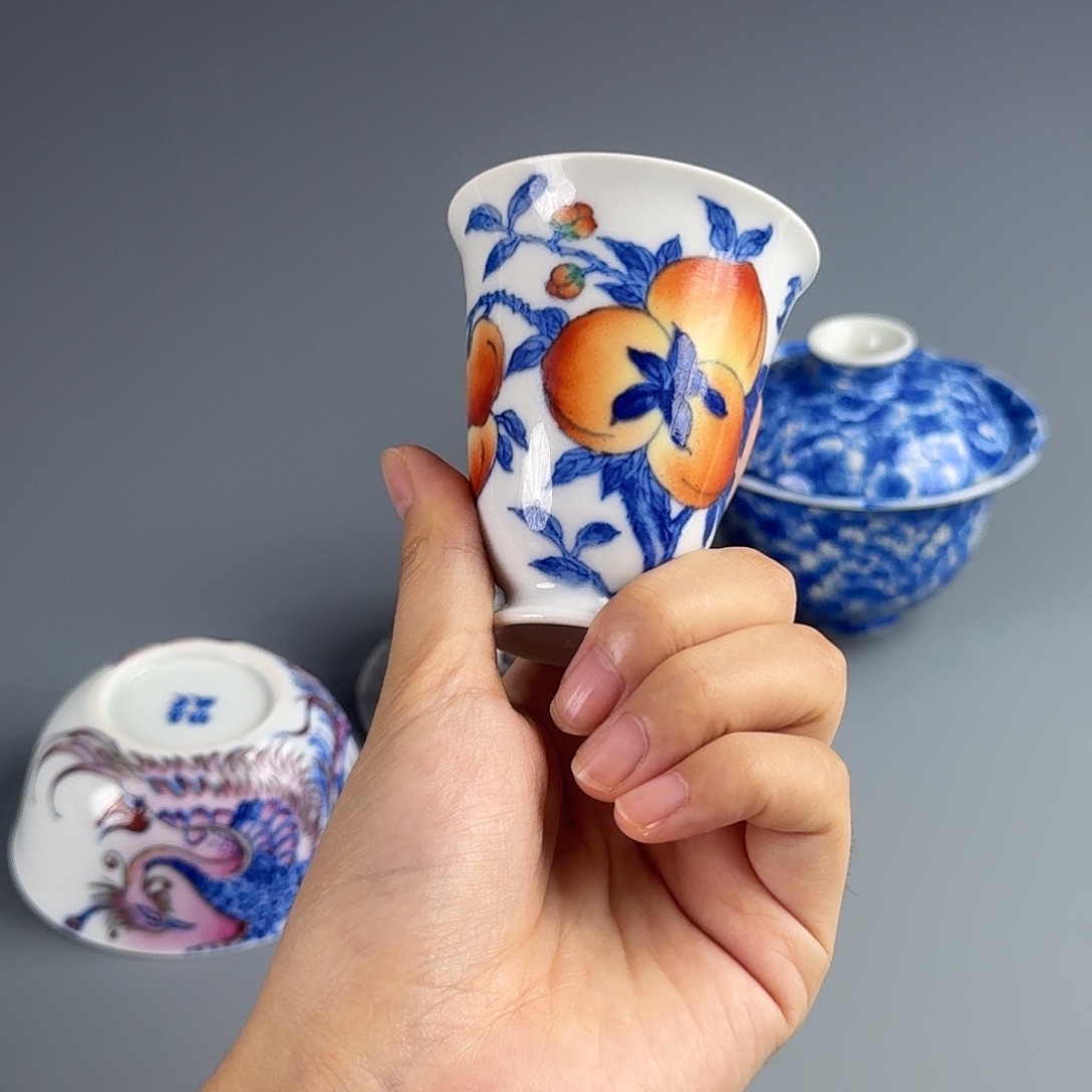 景德镇陶瓷手绘作品