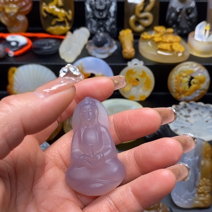 *****玛瑙/玉髓未镶嵌吊坠(不含链)