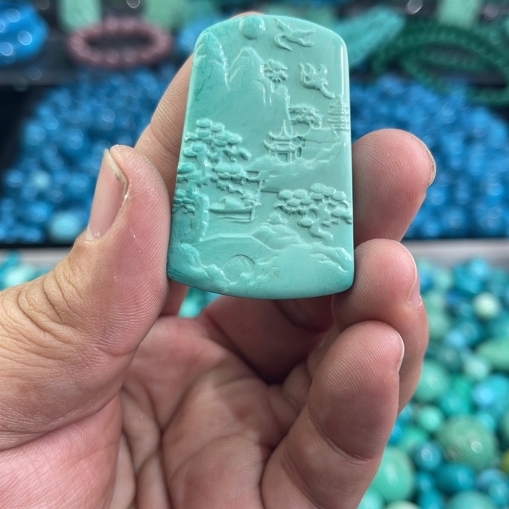 菱锰矿珠宝半成品未镶嵌