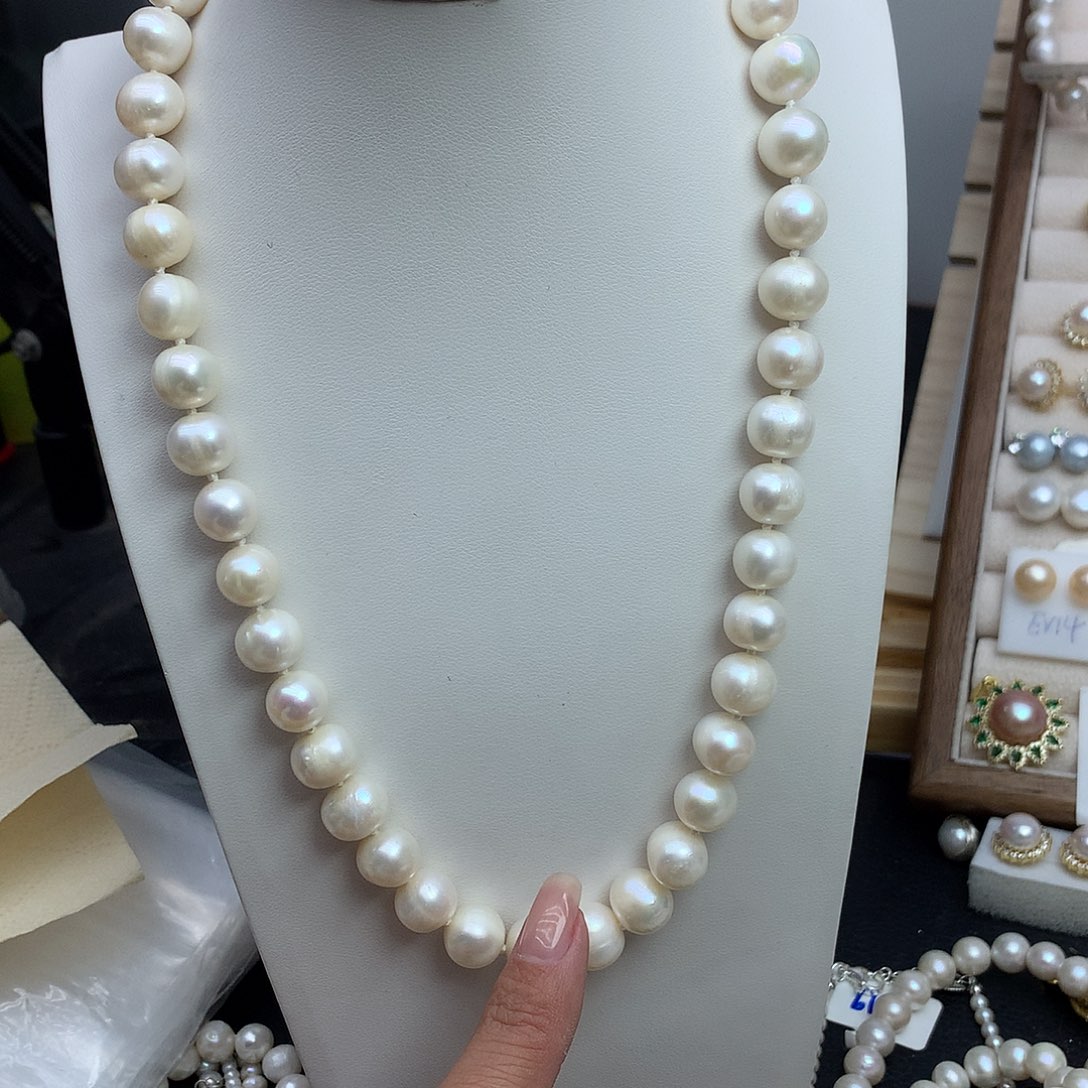 淡水珍珠10-11未镶嵌x30项链