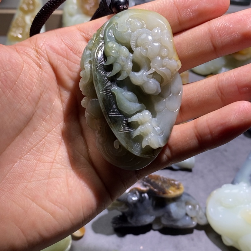 【闪购商品】和田玉把件未镶嵌王*福