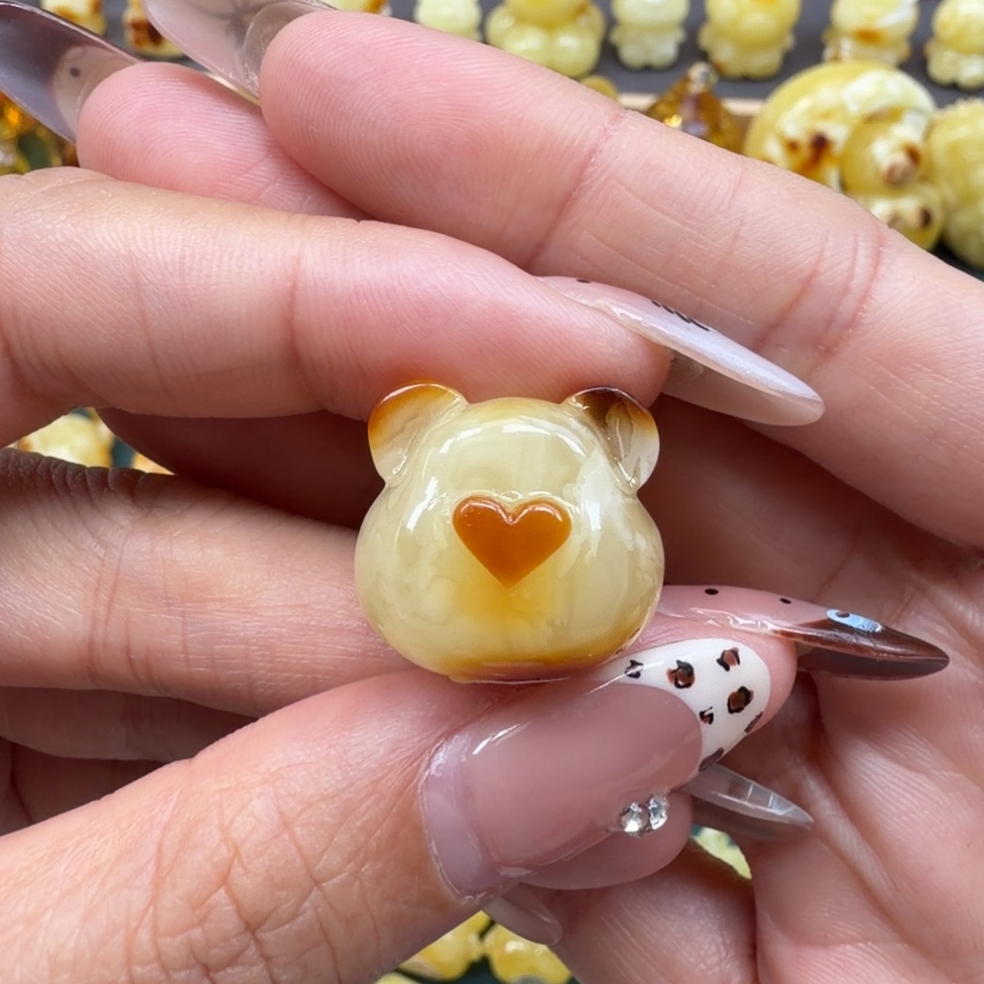 琥珀未镶嵌裸石蜜蜡