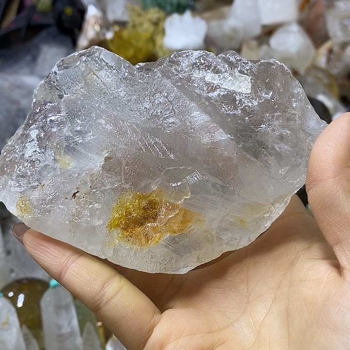 水晶未镶嵌珠宝半成品