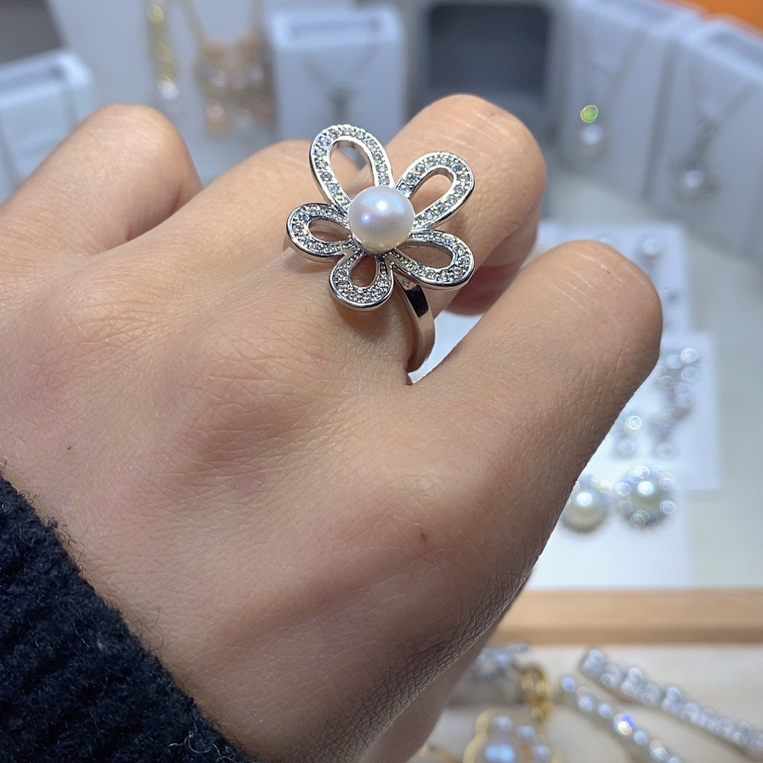 耳饰未镶嵌淡水珍珠