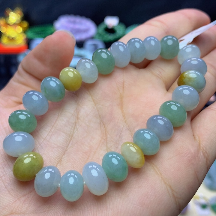 翡翠手链未镶嵌翡翠