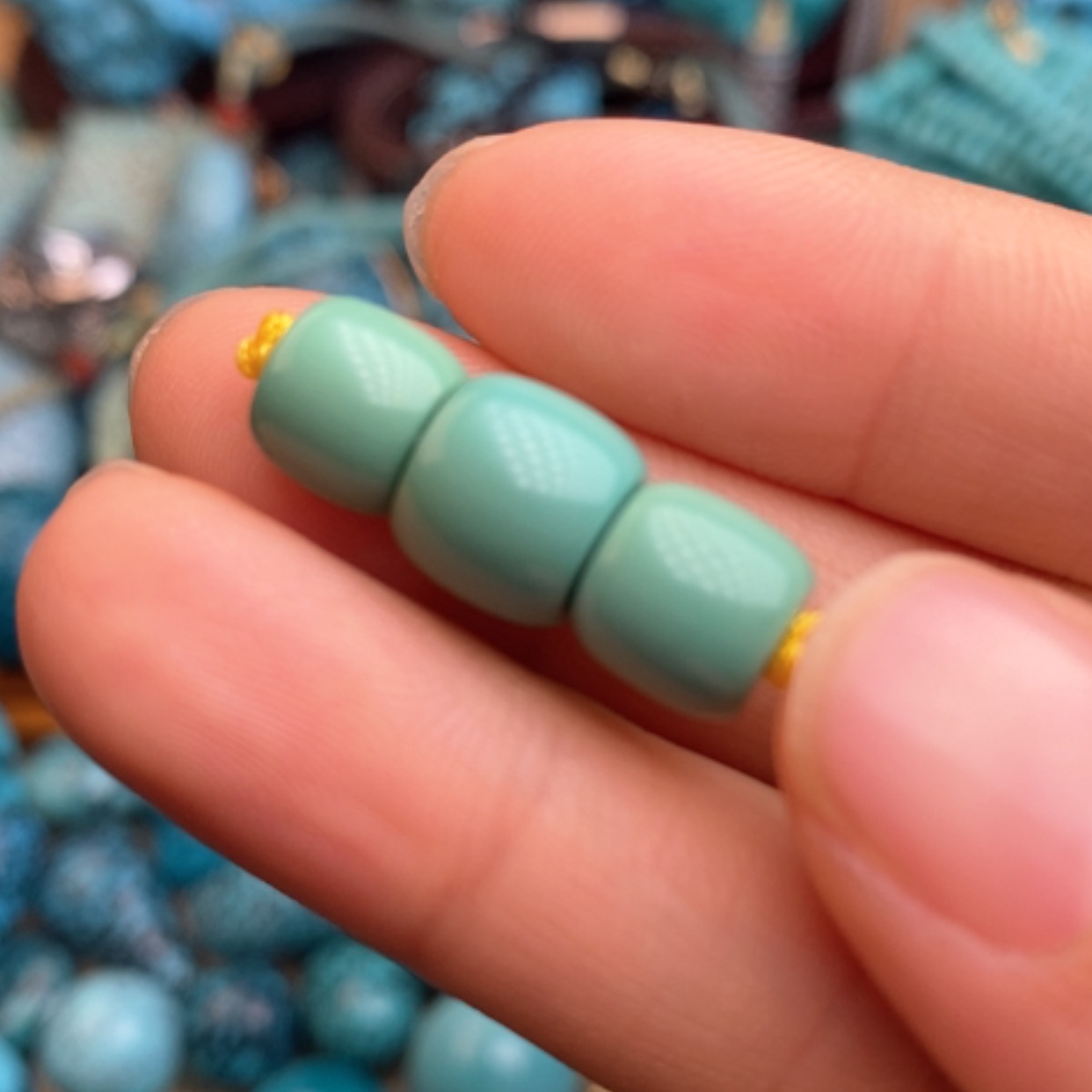 【闪购商品】绿松石珠宝半成品未镶嵌