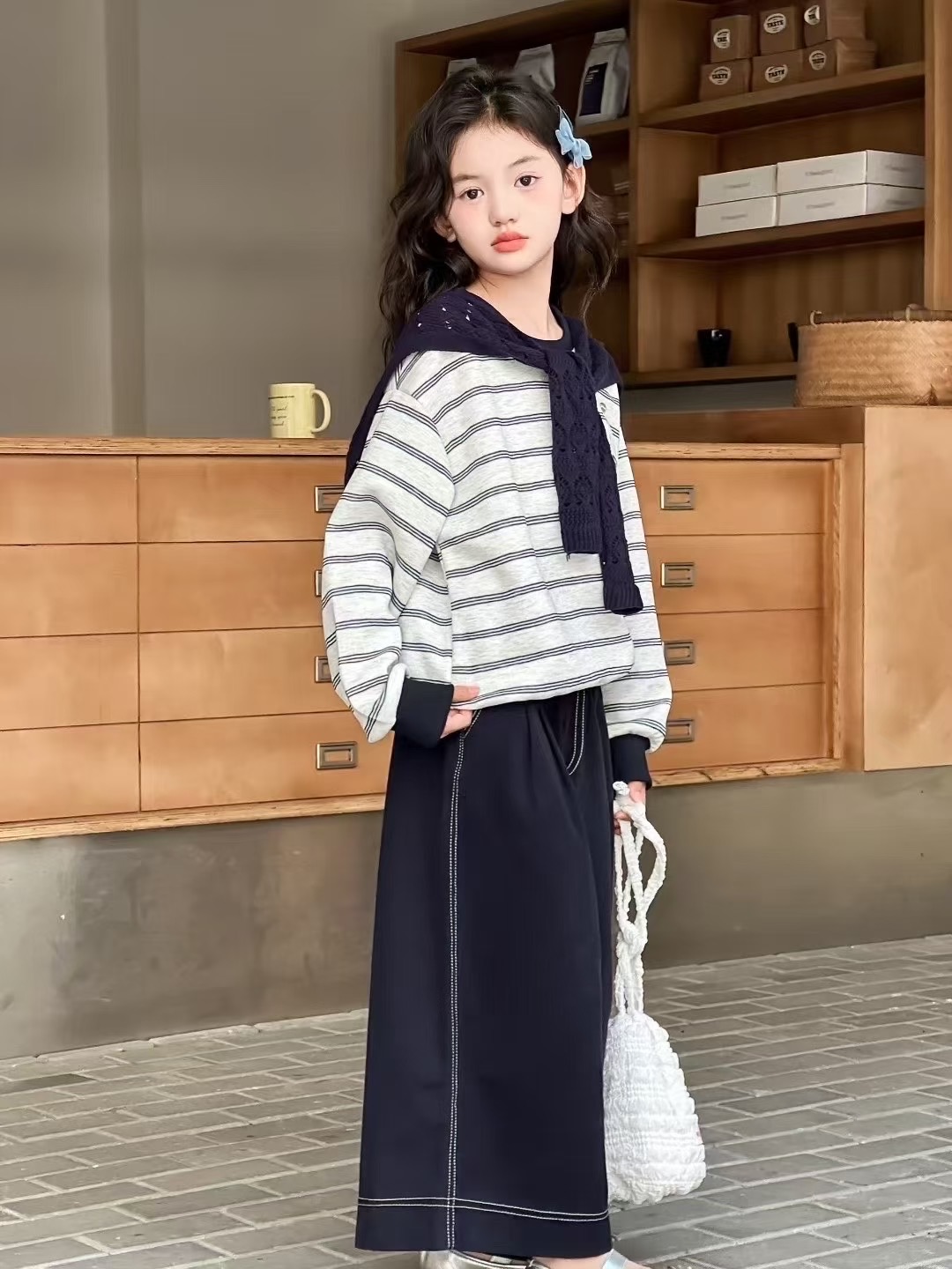 新疆包邮80-180直播间拍链接儿童套装外套卫衣棉时尚