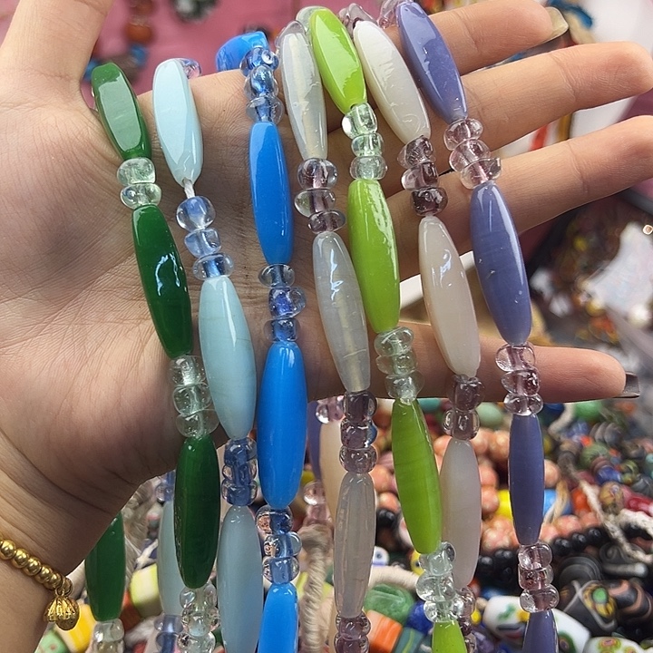 颈饰玻璃单条价格（可以喊我选颜色）