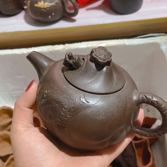 全手工制作宜兴紫砂壶