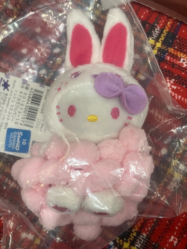 SL专拍粉兔子kitty挂件
