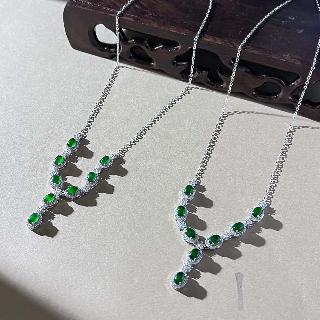 AT5508（玉夫人）翡翠项链-送礼佳品-多样性只发一件