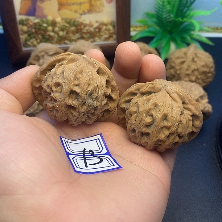 把件文玩核桃44宫灯（水尖）