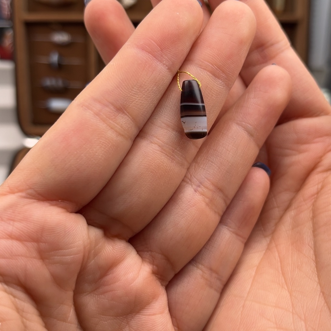 玛瑙/玉髓吊坠(不含链)未镶嵌