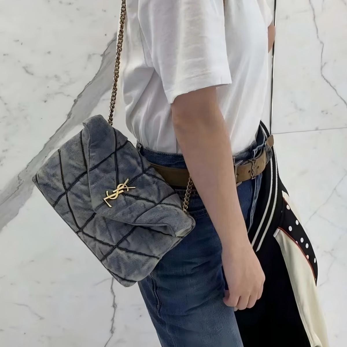 99新 YSL/圣罗兰 /夏vv1201/单肩包/18145608