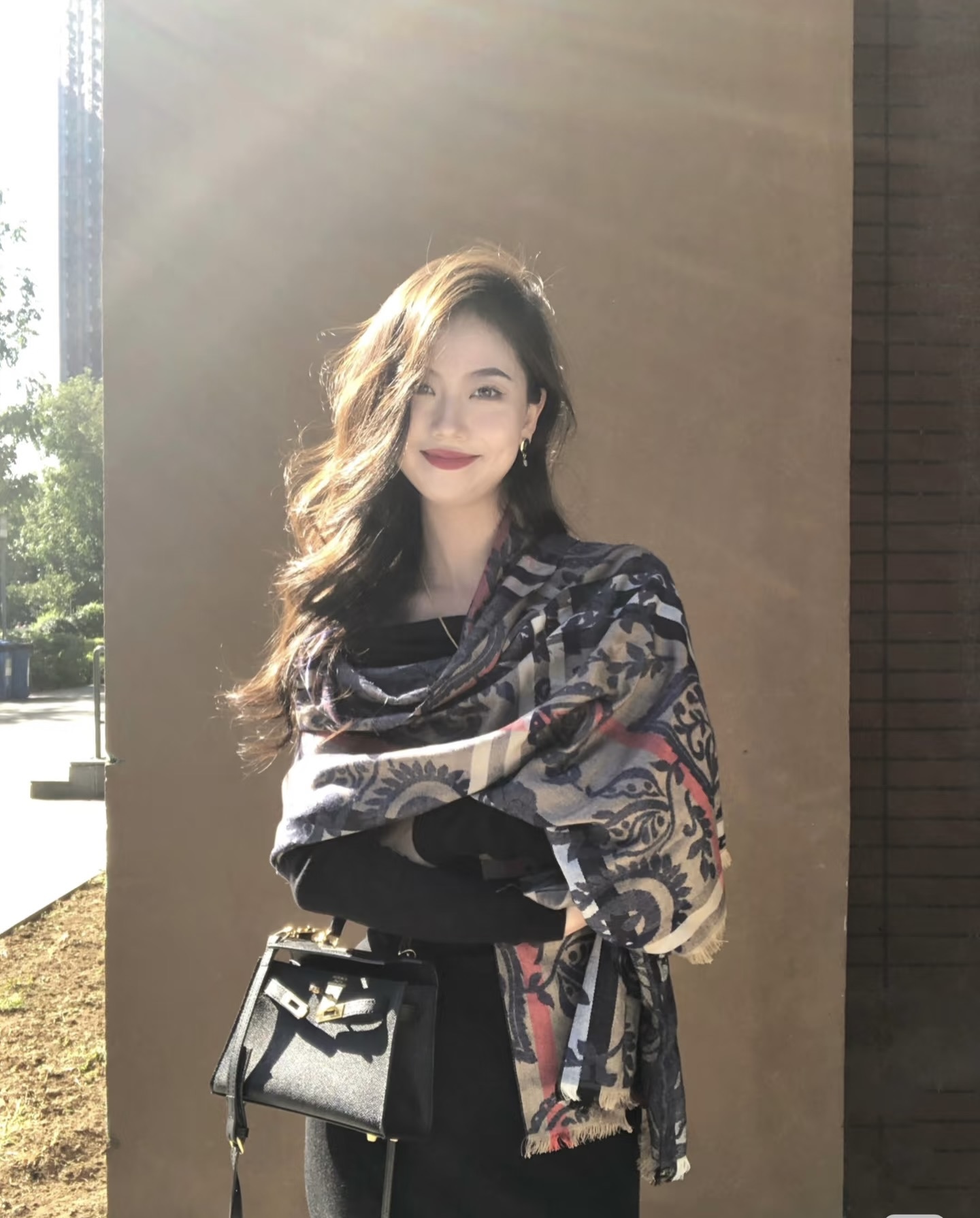 【涂鸦巴格】重磅桑蚕丝羊毛大方巾女四季可用空调房保暖披肩围巾