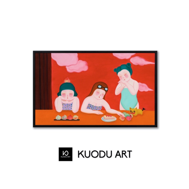 天宫宴国风艺术挂画