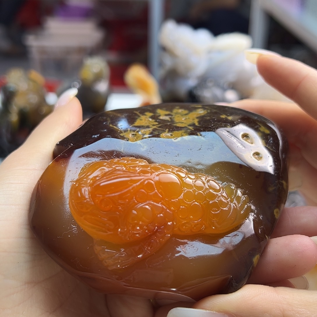 玛瑙/玉髓未镶嵌颈饰