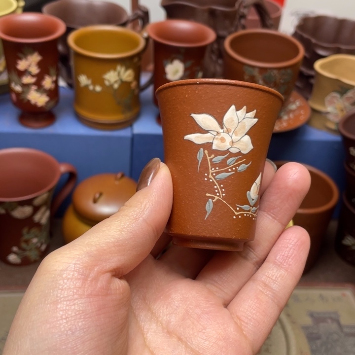 紫砂茶杯紫砂主人杯