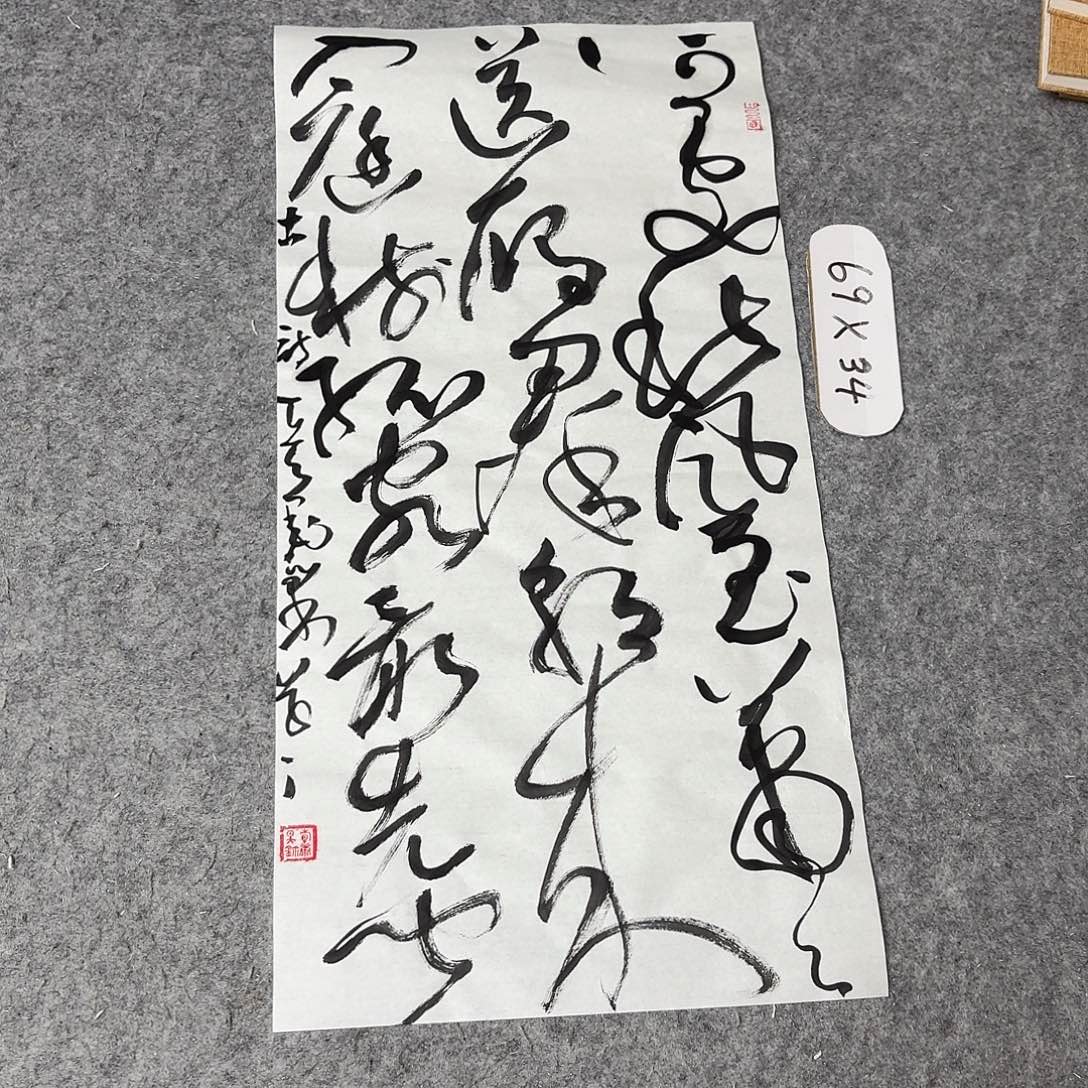 书法清华美院韩康昊69×34