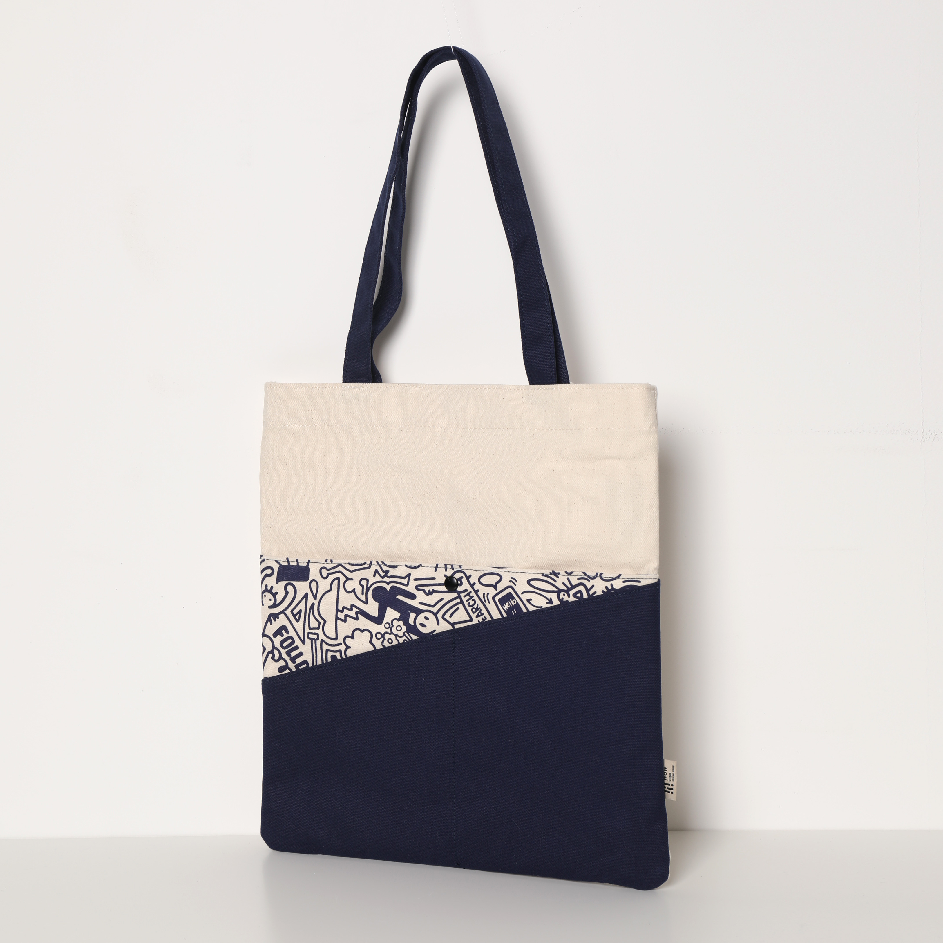 wanwu/玩物简约创意大容量帆布包-TB047（达）