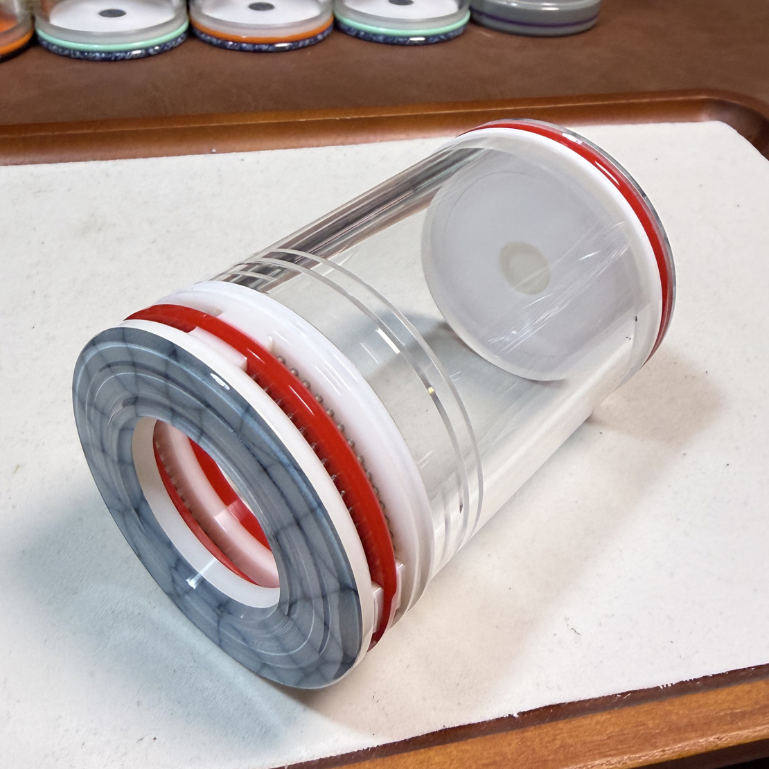 蓓蓓鸣虫_天津谭［宋瓷］独眼双层钢窗蝈蝈罐