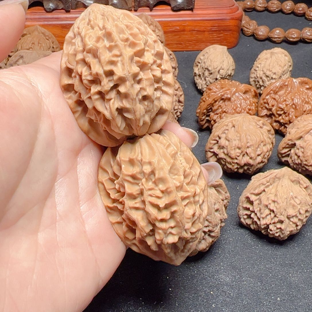 文玩核桃把件招财鼠36