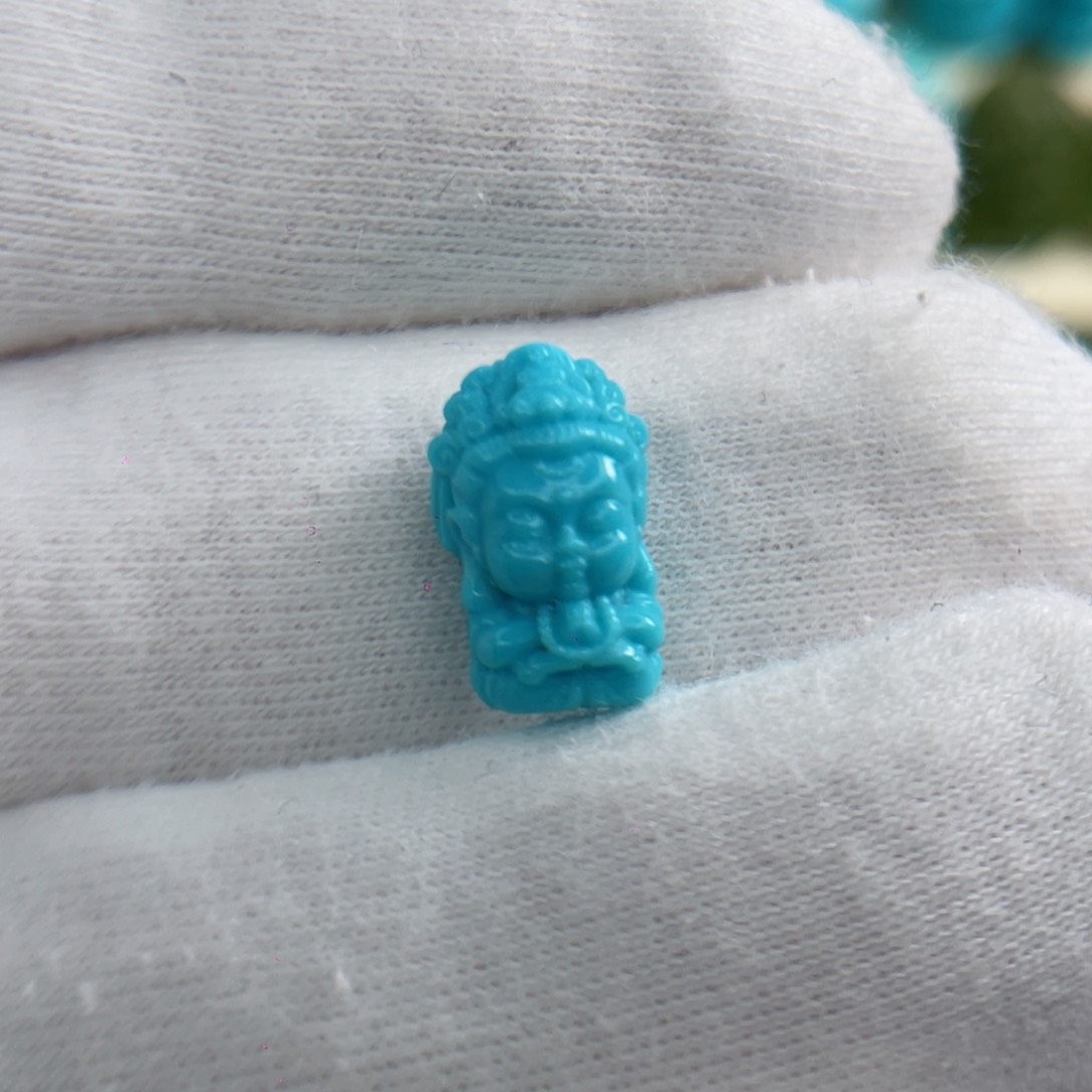 绿松石颈饰未镶嵌卡7.9-12.8-6.8