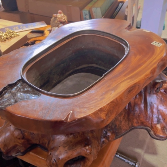 木中古工艺品摆件