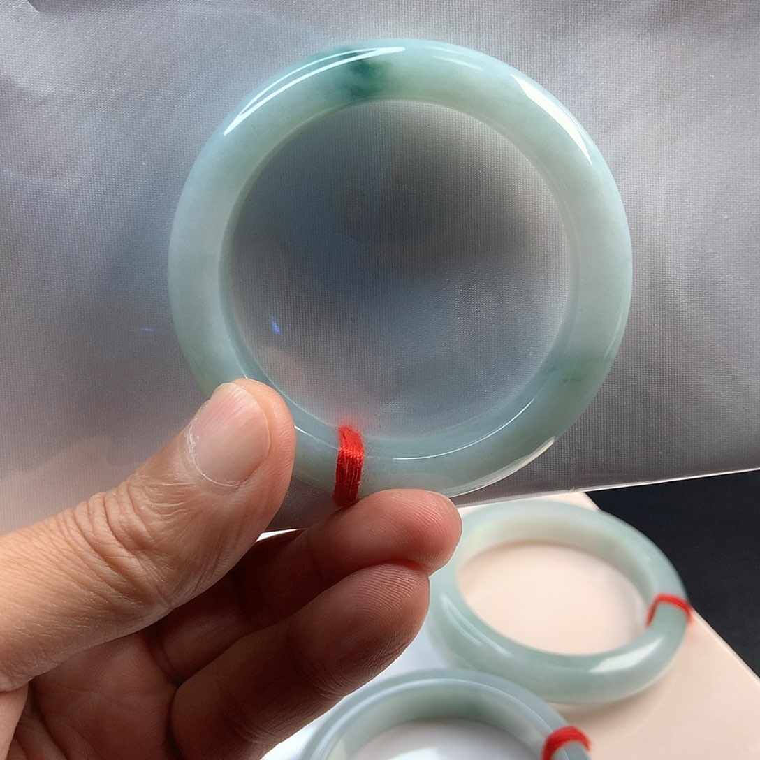 翡翠未镶嵌手镯w*缅甸天然翡翠
